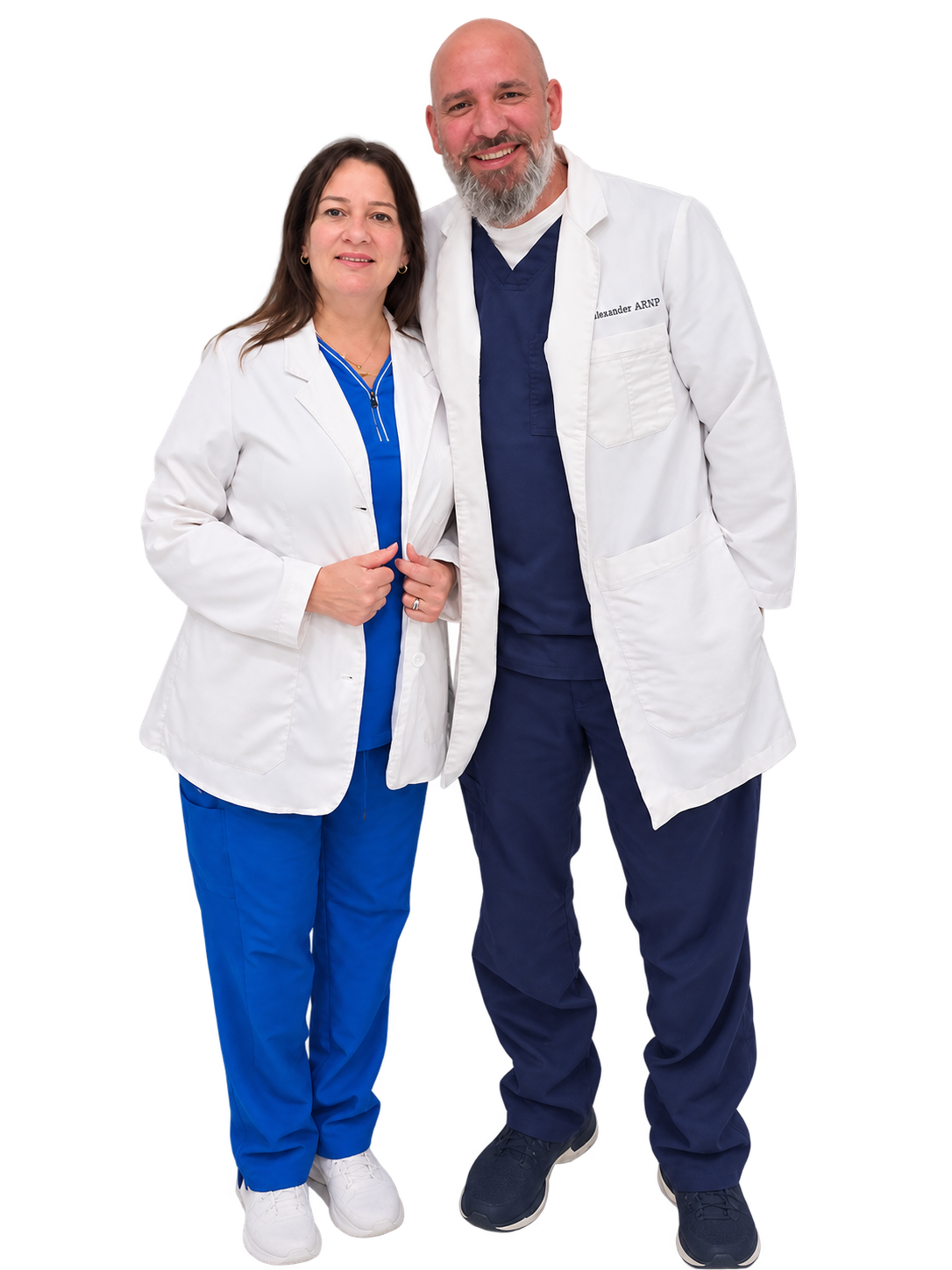 Yudith Simon and Irving Hernandez, the Beauty Body medical team, in their Cape Coral clinic